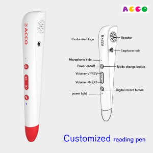 Customized reading pen, OID III, Sonix