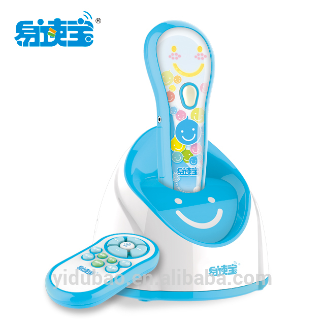 8GB good quality book reader pen with wireeless speaker and remote control educational toys
