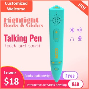 2020 Custom Talking Pen, Elektronisk läspenna, OID-penna