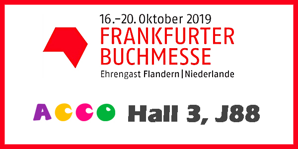 ACCO TECH-utstilling på Frankfurt Buchmesse (Tyskland), 16.–20. oktober 2019