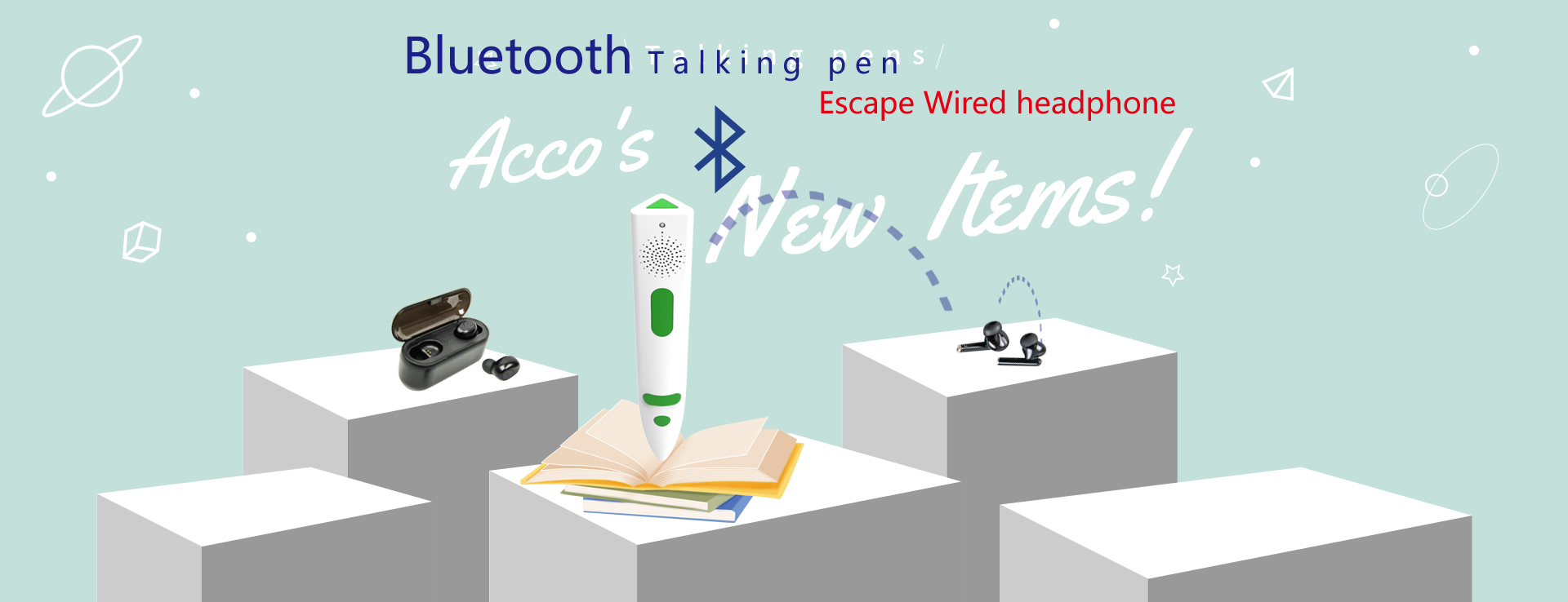 bluetooth mluvící pero
