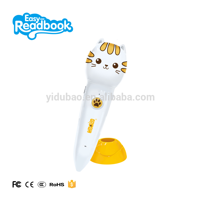 E2500 Book reader pen Baby music toy Interactive Dulaan alang sa mga Bata, intelihenteng pagbasa nga pen para sa mga bata