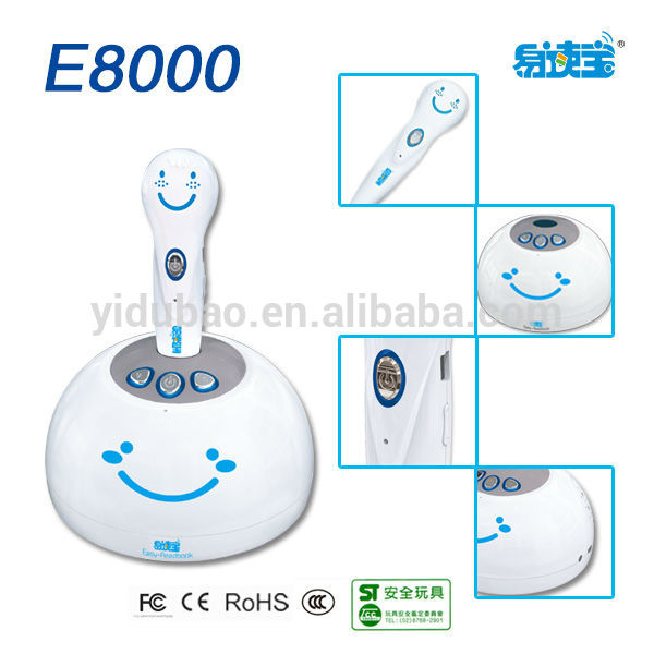 E8000 bluetooth reading pen,smart toys, speaking pen with wireless speaker