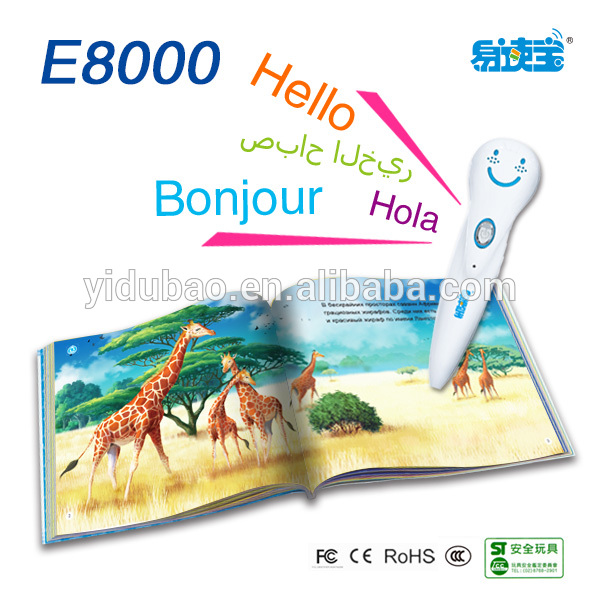 Easy-readbook manufacturer english learning educational talking pen