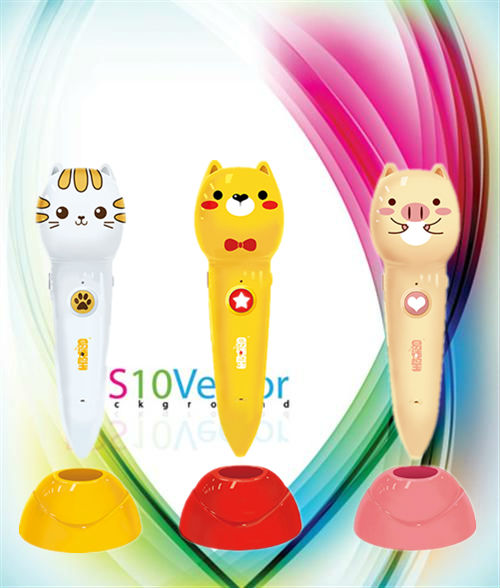 Mainan pen Bercakap Pelbagai Bahasa, mainan bercakap ulang untuk pendidikan prasekolah kanak-kanak