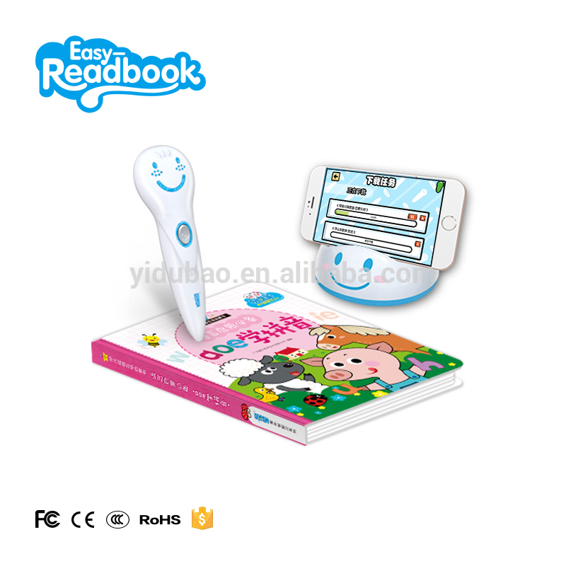 S818 Bluetooth bokleserpenn med eventyrhistorier for barn, flerspråklig læringsmaskin