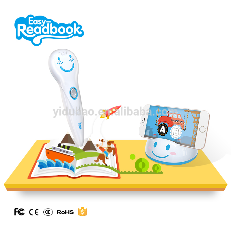 S818 English book reader pen with fairy tales stories for preschool children