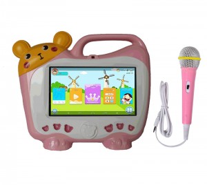 Android tablet pc bil-karaoke player