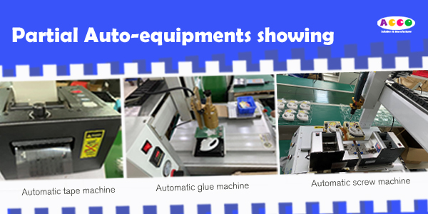 The new auto-equipments already put into our production line!